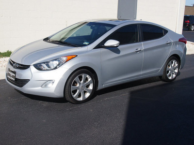 hyundai elantra 2011 silver sedan limited gasoline 4 cylinders front wheel drive automatic with overdrive 77802