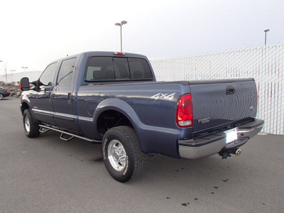 ford f 250 super duty 2004 blue lariat diesel 8 cylinders 4 wheel drive automatic with overdrive 99352