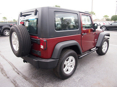 jeep wrangler 2007 red suv x gasoline 6 cylinders 4 wheel drive automatic 77581