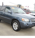 toyota highlander hybrid 2007 lt  blue suv limited hybrid 6 cylinders front wheel drive automatic with overdrive 77627