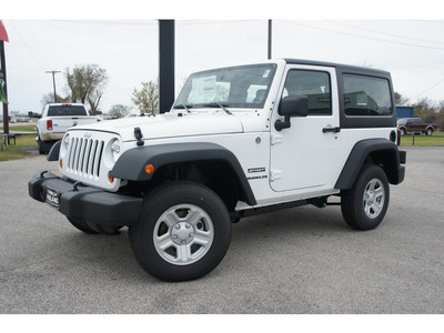 jeep wrangler 2013 white suv sport gasoline 6 cylinders 4 wheel drive not specified 77515