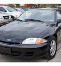 chevrolet cavalier 2002 black coupe ls gasoline 4 cylinders front wheel drive automatic 77018