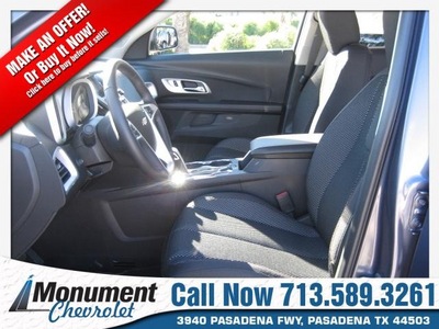 chevrolet equinox 2013 blue suv lt gasoline 4 cylinders front wheel drive automatic 77503
