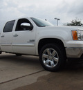 gmc sierra 1500 2012 white sle flex fuel 8 cylinders 2 wheel drive 6 speed automatic 77521