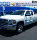 chevrolet silverado 1500 2013 white lt flex fuel 8 cylinders 4 wheel drive 6 speed automatic 76234