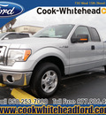 ford f 150 2010 silver xlt gasoline 8 cylinders 2 wheel drive automatic 32401