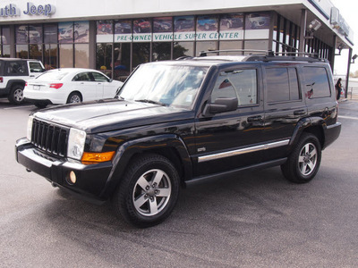 jeep commander 2006 black suv gasoline 6 cylinders rear wheel drive automatic 33021