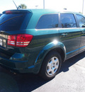dodge journey 2009 dk  green suv se gasoline 4 cylinders front wheel drive automatic 77581