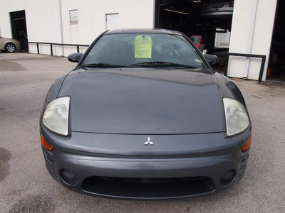 mitsubishi eclipse 2003 silver hatchback rs gasoline 4 cylinders sohc front wheel drive automatic 77539