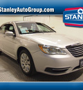 chrysler 200 2011 silver sedan lx gasoline 4 cylinders front wheel drive automatic 75219