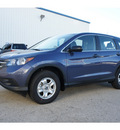 honda cr v 2013 blue suv lx gasoline 4 cylinders front wheel drive not specified 77034