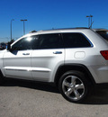 jeep grand cherokee 2011 silver suv overland gasoline 6 cylinders 2 wheel drive automatic 76011