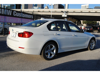 bmw 3 series 2013 white sedan 328i gasoline 4 cylinders rear wheel drive automatic 77002