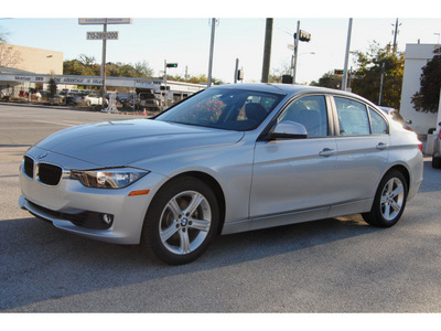 bmw 3 series 2013 silver sedan 328i gasoline 4 cylinders rear wheel drive automatic 77002