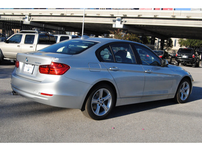 bmw 3 series 2013 silver sedan 328i gasoline 4 cylinders rear wheel drive automatic 77002