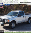 ford f 150 2010 silver xl gasoline 8 cylinders 2 wheel drive automatic 76049