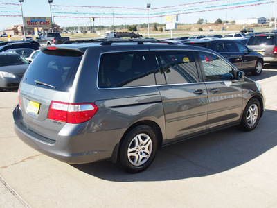 honda odyssey 2007 silver van ex l gasoline 6 cylinders front wheel drive automatic with overdrive 77340