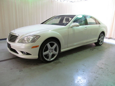 mercedes benz s class 2009 white sedan s550 4matic gasoline 8 cylinders all whee drive automatic 44883