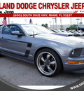 ford mustang 2006 silver coupe gt premium gasoline 8 cylinders rear wheel drive automatic 33157
