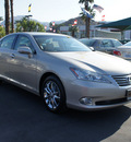 lexus es 350 2010 beige sedan gasoline 6 cylinders front wheel drive automatic 92235