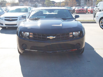 chevrolet camaro 2013 black coupe ls gasoline 6 cylinders rear wheel drive automatic 77090