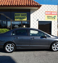 honda civic 2009 dk  gray sedan lxs gasoline 4 cylinders front wheel drive automatic 93955