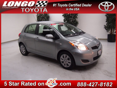 toyota yaris 2011 gray gasoline 4 cylinders front wheel drive automatic 91731