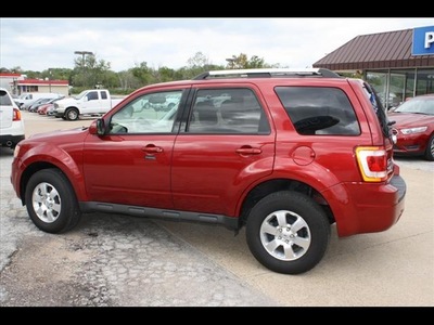ford escape 2012 red limited gasoline front wheel drive 75142
