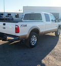 ford f 250 2013 white lariat 8 cylinders automatic 76234