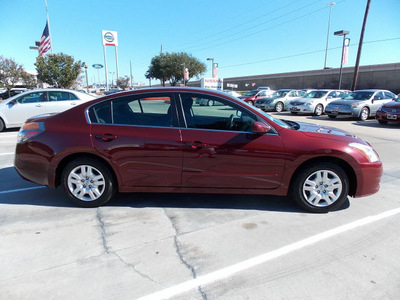 nissan altima 2011 dk  red sedan 2 5 s gasoline 4 cylinders front wheel drive shiftable automatic 77477