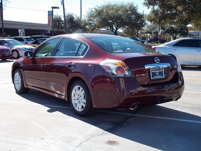 nissan altima 2011 dk  red sedan 2 5 s gasoline 4 cylinders front wheel drive shiftable automatic 77477