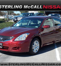 nissan altima 2011 dk  red sedan 2 5 s gasoline 4 cylinders front wheel drive shiftable automatic 77477