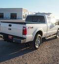 ford f 250 2012 white lariat 8 cylinders automatic 76234