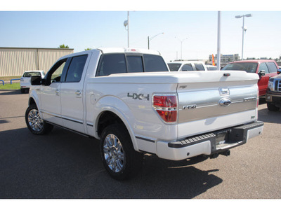 ford f 150 2010 white platinum flex fuel 8 cylinders 4 wheel drive automatic 78572