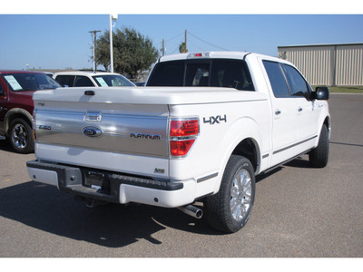 ford f 150 2010 white platinum flex fuel 8 cylinders 4 wheel drive automatic 78572