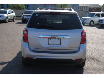 chevrolet equinox 2011 silver lt gasoline 4 cylinders front wheel drive automatic 78539