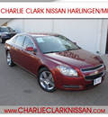 chevrolet malibu 2011 red sedan lt gasoline 6 cylinders front wheel drive automatic 78552