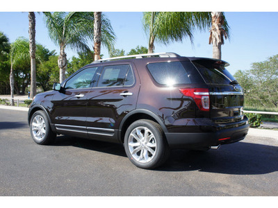 ford explorer 2013 brown suv xlt flex fuel 6 cylinders 2 wheel drive automatic 78550