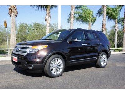 ford explorer 2013 brown suv xlt flex fuel 6 cylinders 2 wheel drive automatic 78550