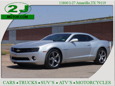 chevrolet camaro 2010 silver coupe lt gasoline 6 cylinders rear wheel drive automatic 79119