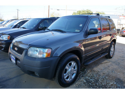 ford escape 2003 dk  gray suv xlt popular gasoline 6 cylinders dohc front wheel drive automatic 78748