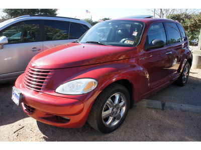 chrysler pt cruiser 2004 dk  red wagon gt gasoline 4 cylinders front wheel drive automatic 78748
