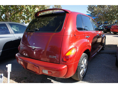 chrysler pt cruiser 2004 dk  red wagon gt gasoline 4 cylinders front wheel drive automatic 78748