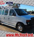 ford e 350 2011 white van flex fuel 8 cylinders rear wheel drive automatic 77539