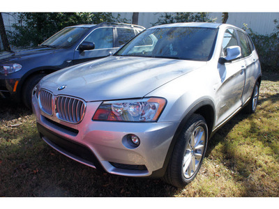 bmw x3 2013 silver xdrive28i gasoline 4 cylinders all whee drive automatic 78729