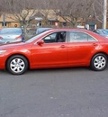 toyota camry 2010 red sedan le gasoline 4 cylinders front wheel drive automatic 06019