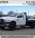 dodge ram 3500 2007 white diesel 6 speed manual 79065