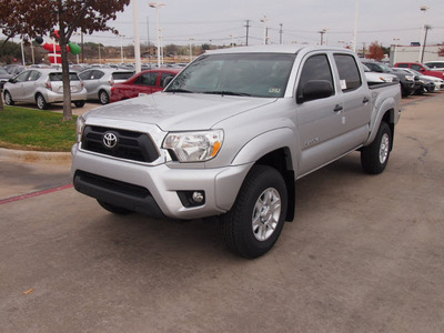 toyota tacoma 2013 silver prerunner gasoline 6 cylinders 2 wheel drive automatic 76116