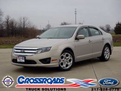 ford fusion 2010 lt  brown sedan se gasoline 4 cylinders front wheel drive automatic 62708