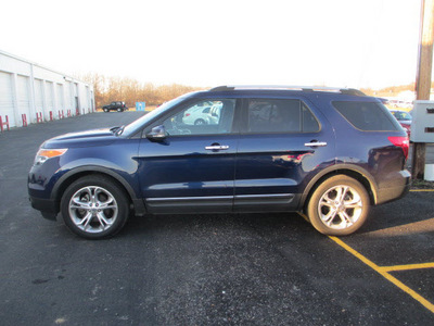 ford explorer 2011 dk  blue suv limited gasoline 6 cylinders 2 wheel drive automatic 62863